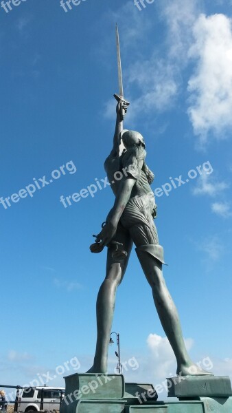 Statue Ilfracombe Verity Free Photos