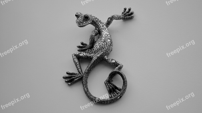 Lizard Ornamental Ornament Decorative Reptile