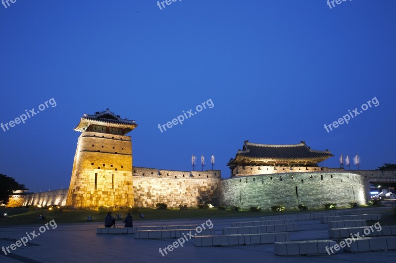 Unesco Suwon Hwaseong The Suwon Castle