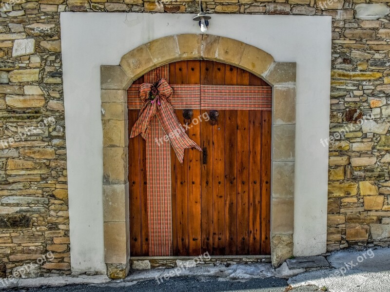 Old House Door Architecture Traditional Entrance