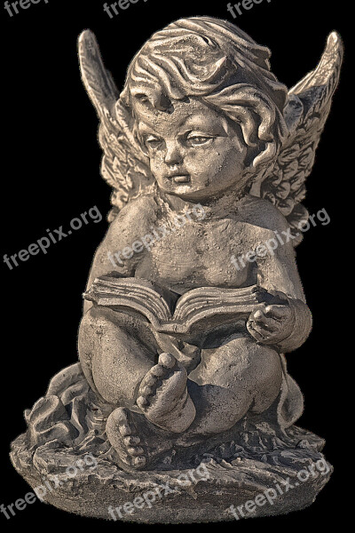 Figure Angel Cherub Wing Female