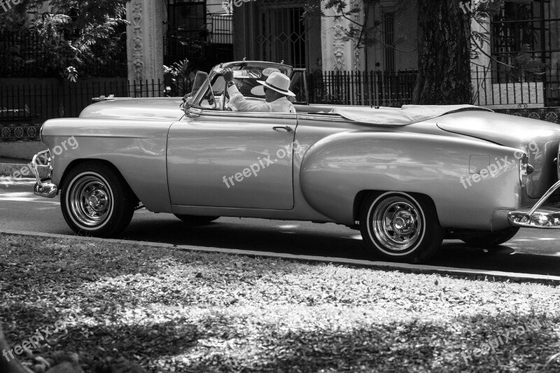 Cuba Havana Vedado Nostalgia Historic