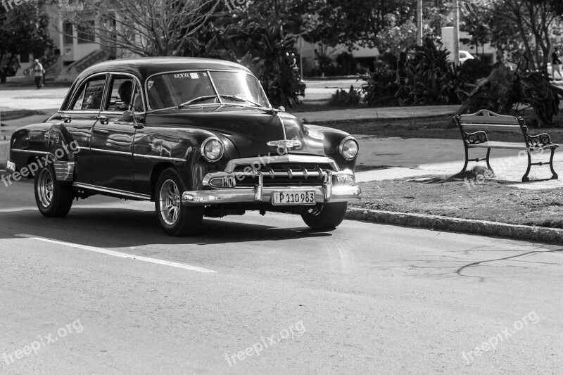 Cuba Havana Vedado Nostalgia Historic