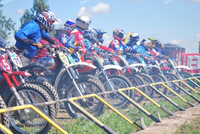 Motocross Enduro Start Free Photos