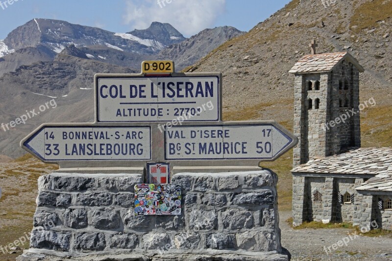 Alpine Mountain Pass Pass Road Mountains Landscape