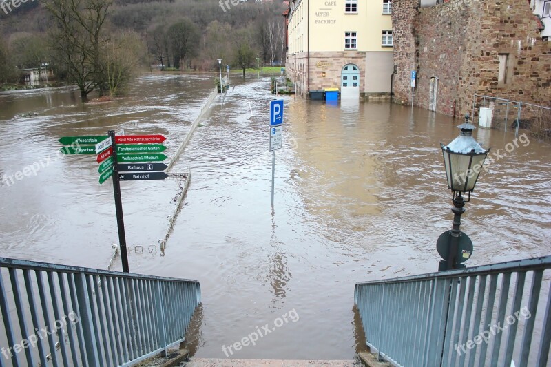 High Water Hann Münden City Truss