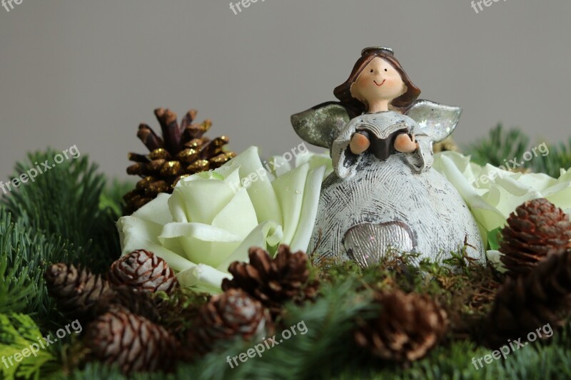 Christmas Angel Advent Figure Decoration