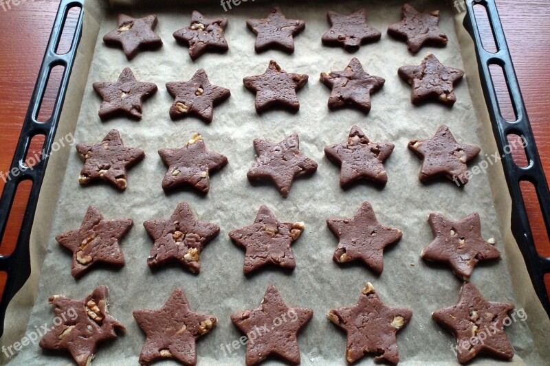 Gingerbread Pastries Cake Nuts Christmas