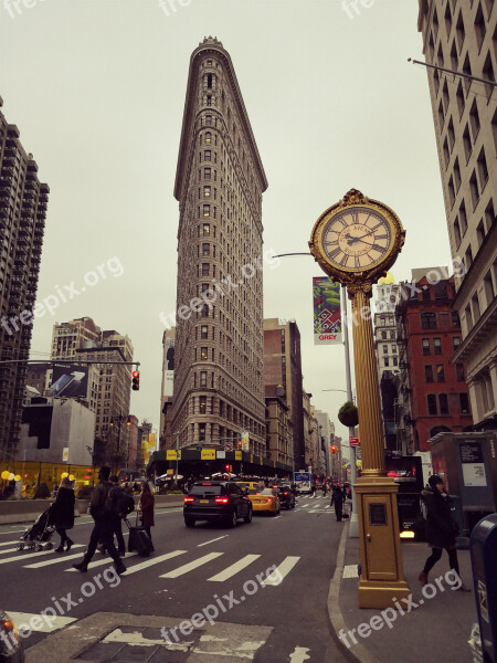 Flatiron Building Manhattan City Nyc