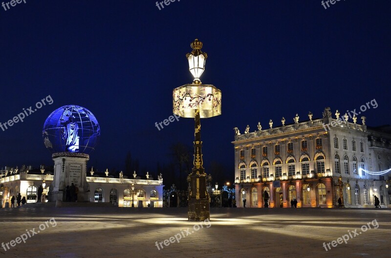 St Nicholas Best Wishes Nancy Place Stanislas Blue