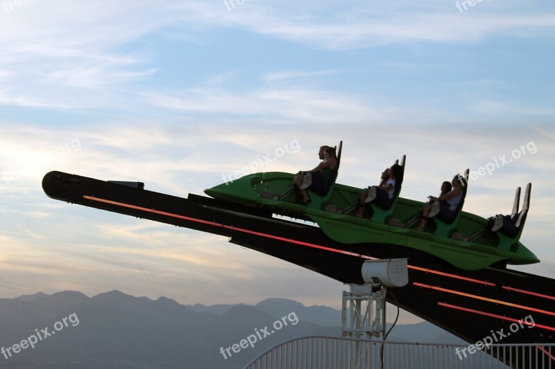 Las Vegas Altitude Roller Coaster Sky Stratosphere