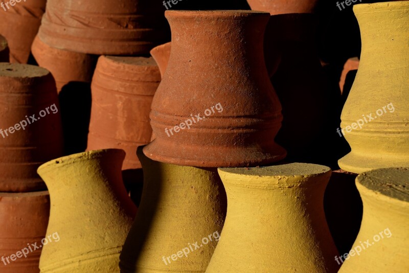 Clay Mud Potter Ceramic Crafts