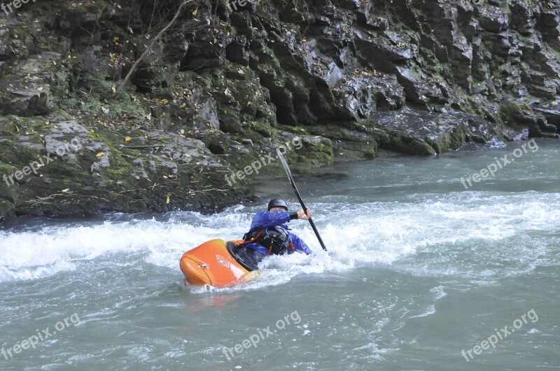 Kayak Water Paddle Free Photos