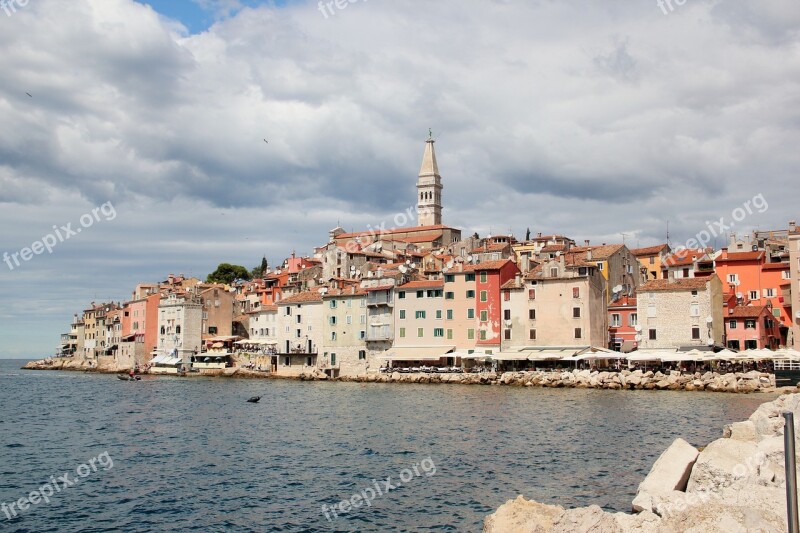 Rovinj City View Croatia Istria Free Photos