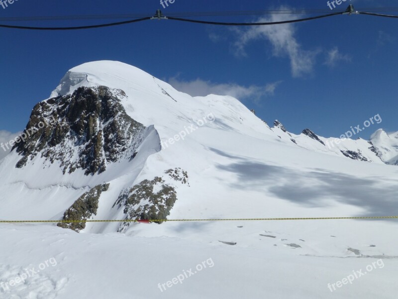 Breithorn Mountains Nature Valais Free Photos