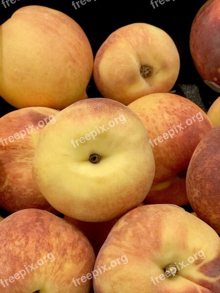 Peaches Fruit Fresh Food Peach