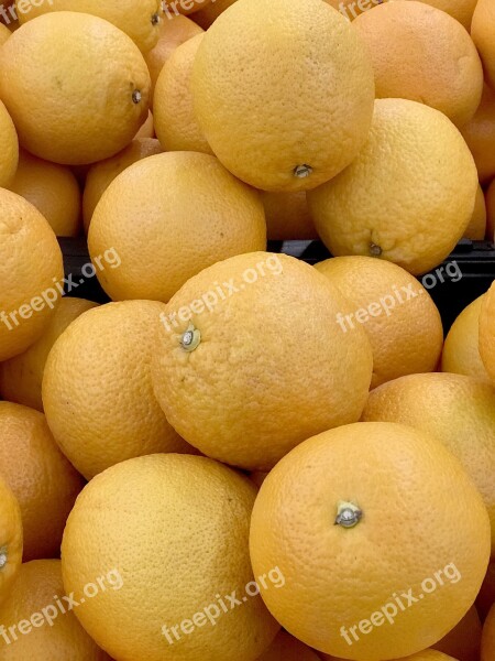 Oranges Orange Colorful Organic Food