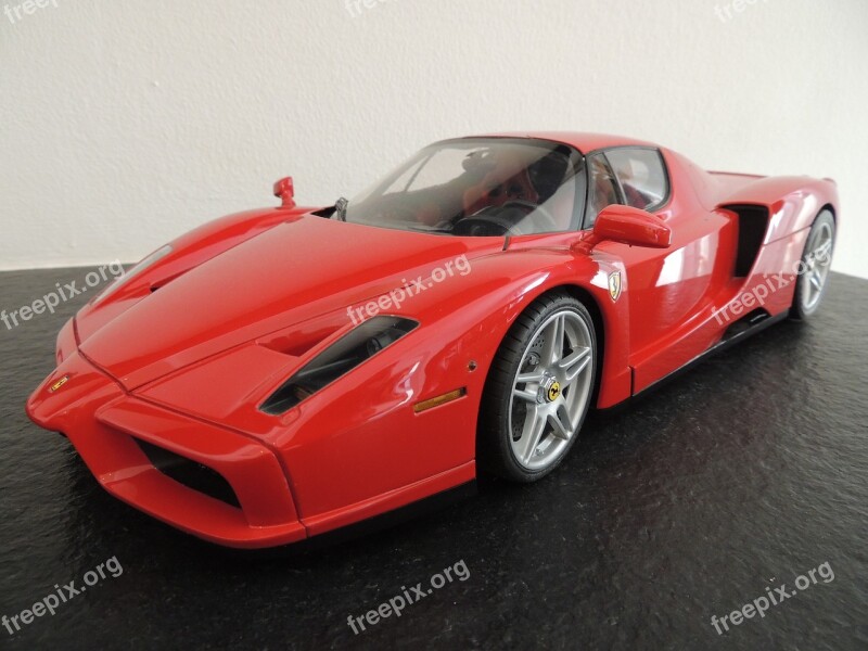 Auto Hobbies Ferrari Red Free Photos