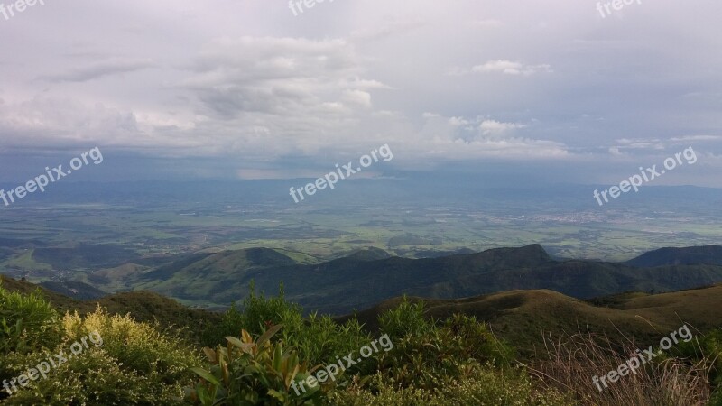 End Of Afternoon Tranquility Landscape Nature Vista