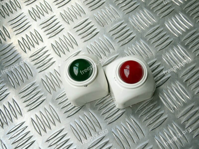 Green Red On-off Signal Lamp Indicator Light Signal Light