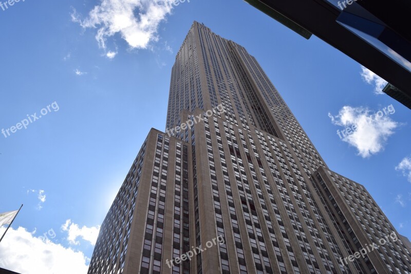 Empire State New York Manhattan Free Photos