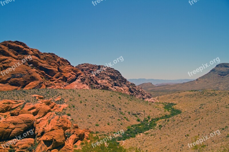 Red Rock Canyon Las Vegas Nevada Scenic Rocks