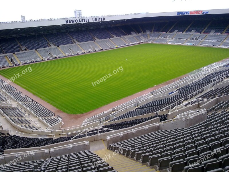 Football Newcastle Soccer British Stadium