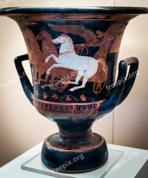 Amphora Ancient Clay Ancient Greece Vessel