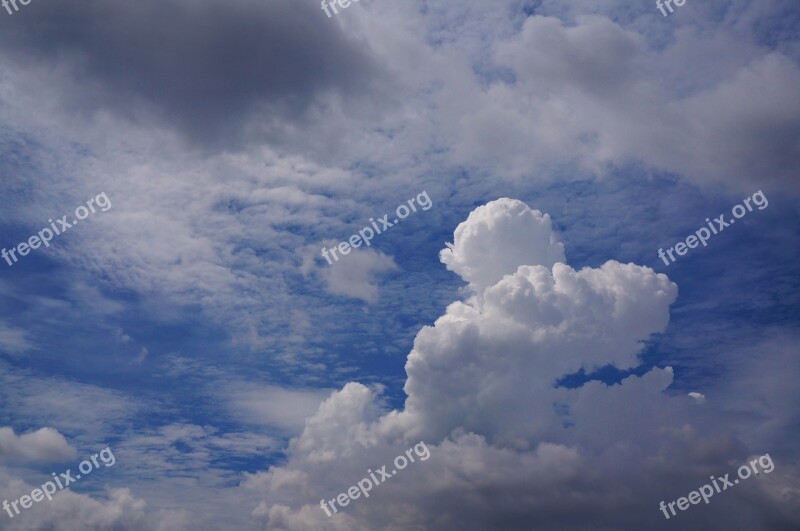 The Cloud Noon Bobbing Free Photos