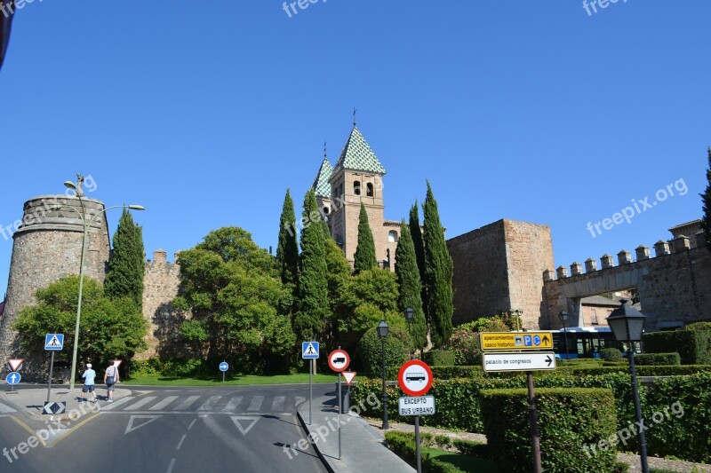 Tourism Spain The City Of Toledo Free Photos