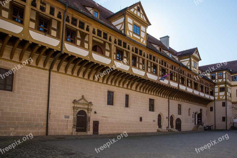 Tübingen Castle Hohentübingen University City Southern Germany Historically