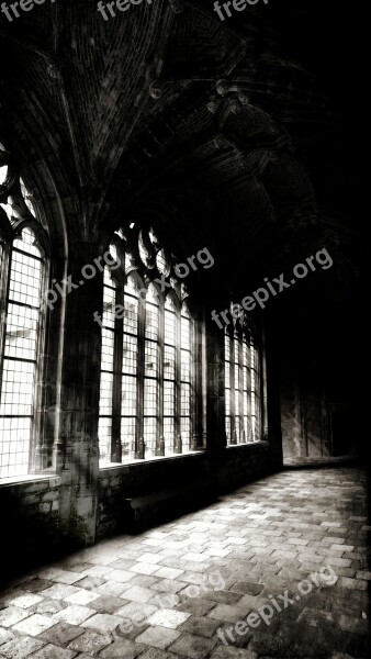 Church Abbey Building Vaults Religion