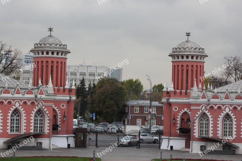 Travel Palace Moscow Architecture Russia Sights