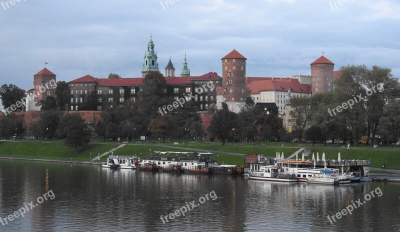 Kraków Poland Wawel Monument Architecture