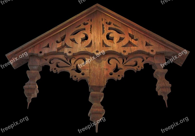 Canopy Old Wood Front Door Canopy Ornaments