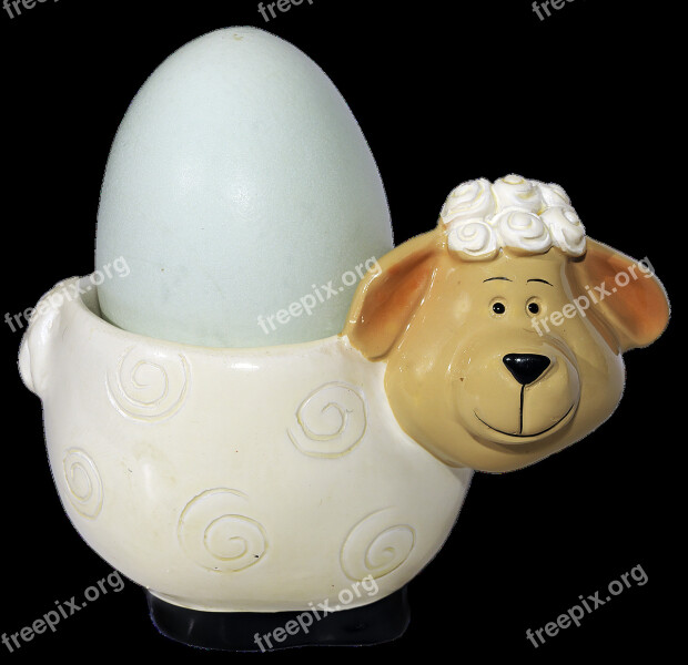 Sheep Egg Cups Egg Ceramic Artistically