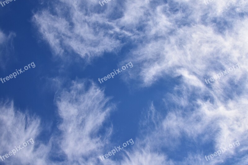 Fascinating Wispy Clouds Cloudscape Skyscape Nature Clouds