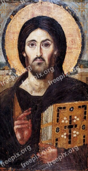 Icon Jesus Byzantine Free Photos