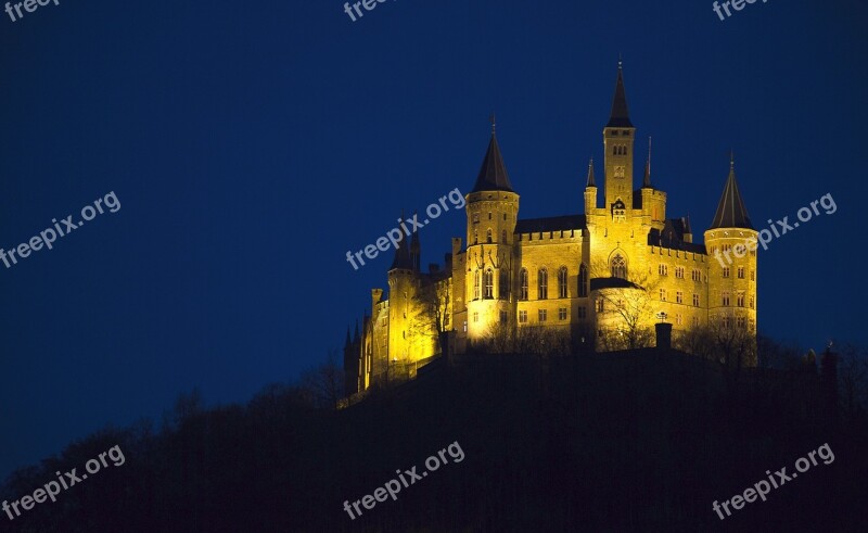 Castle Hohenzollern Hohenzollern Castle Fortress Germany