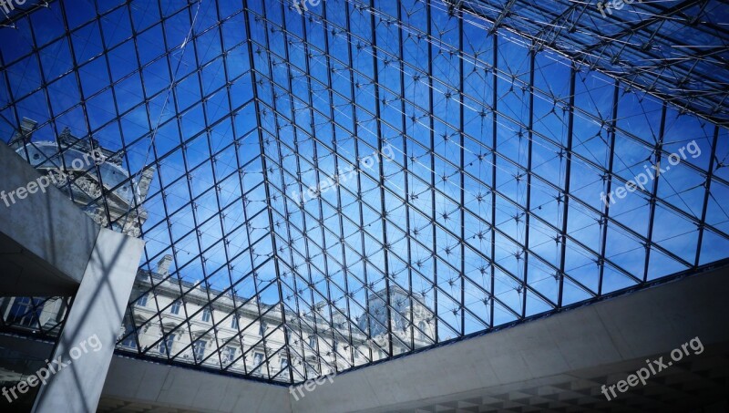 The Louvre French The Louvre Glass Pyramid In Paris Pyramid Of France Europe Museum Free Photos