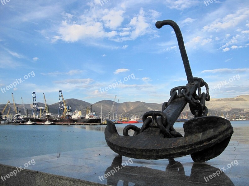 Seaport Ship Sea Anchor Marine