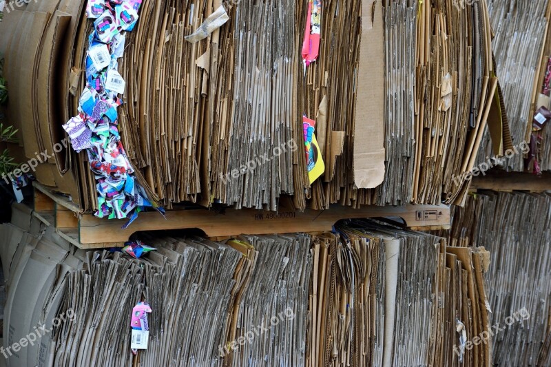 Recycle Cardboard Paper Recycling Texture Old