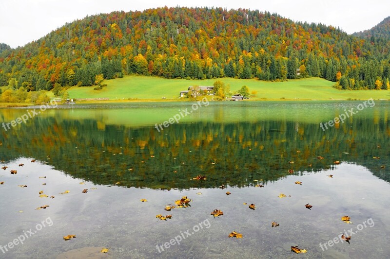 Ellmau Scheffau Austria Lake Landscape