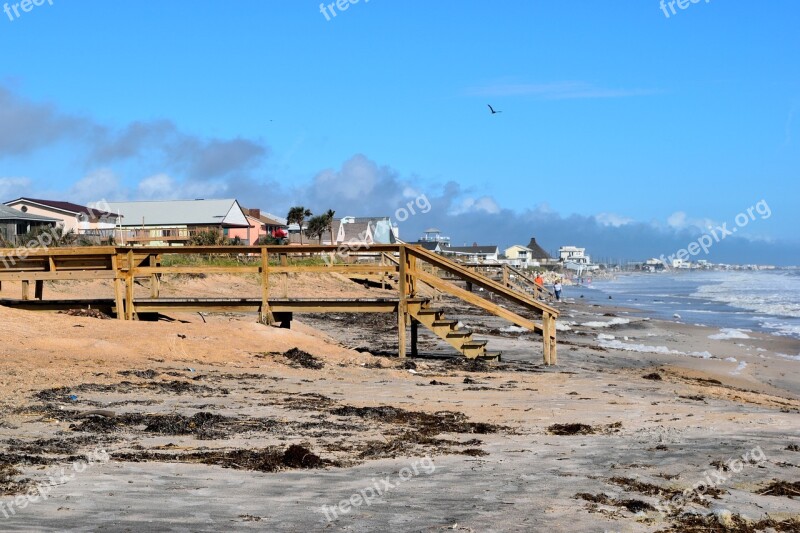 Beach Landscape Hurricane Irma Debris Nature Ocean