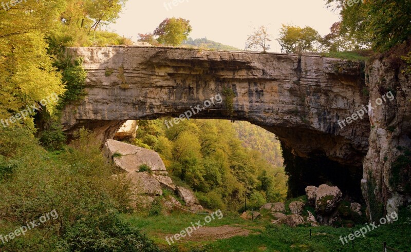 Arc Natural The Bridge Of Veja Cave Stone