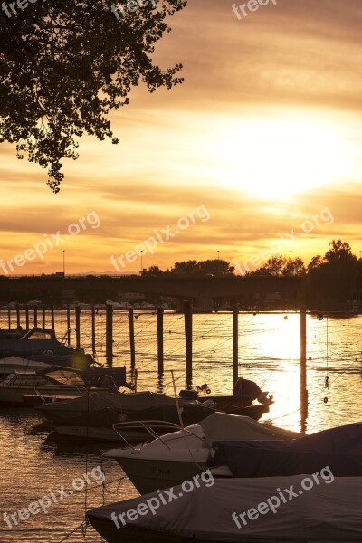 Port Constance Lake Constance Water Germany