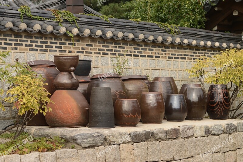 Tradition Pickles Cylinder Korea National Free Photos