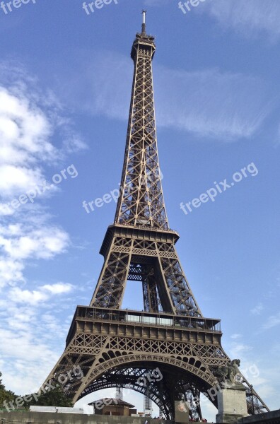 Eiffel Tower Paris Tour Eiffel Free Photos