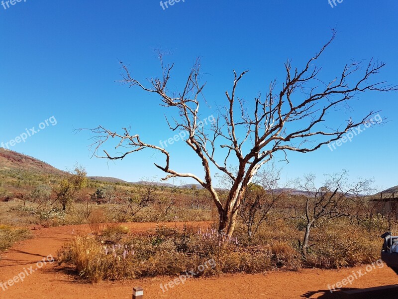 Pilbara Western Australia Australia Outback Landscape