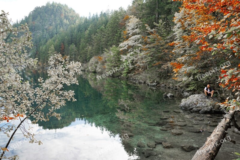 Hintersteinersee Lake Lake Kitzbühel Austria Nature